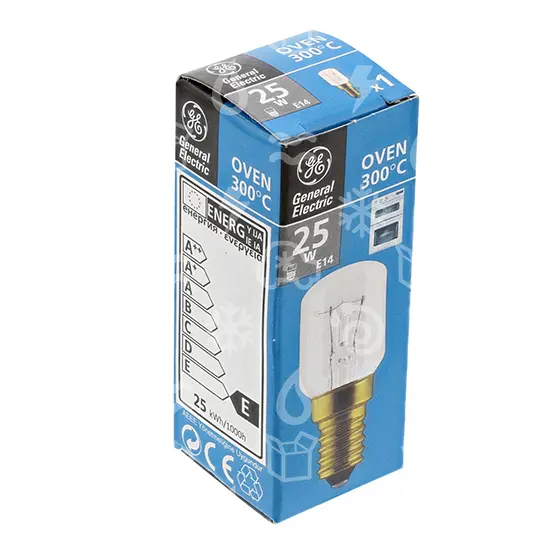 žárovka 25 W - E14, 300 °C, 1000 h, GE, ELECTROLUX 50288142008